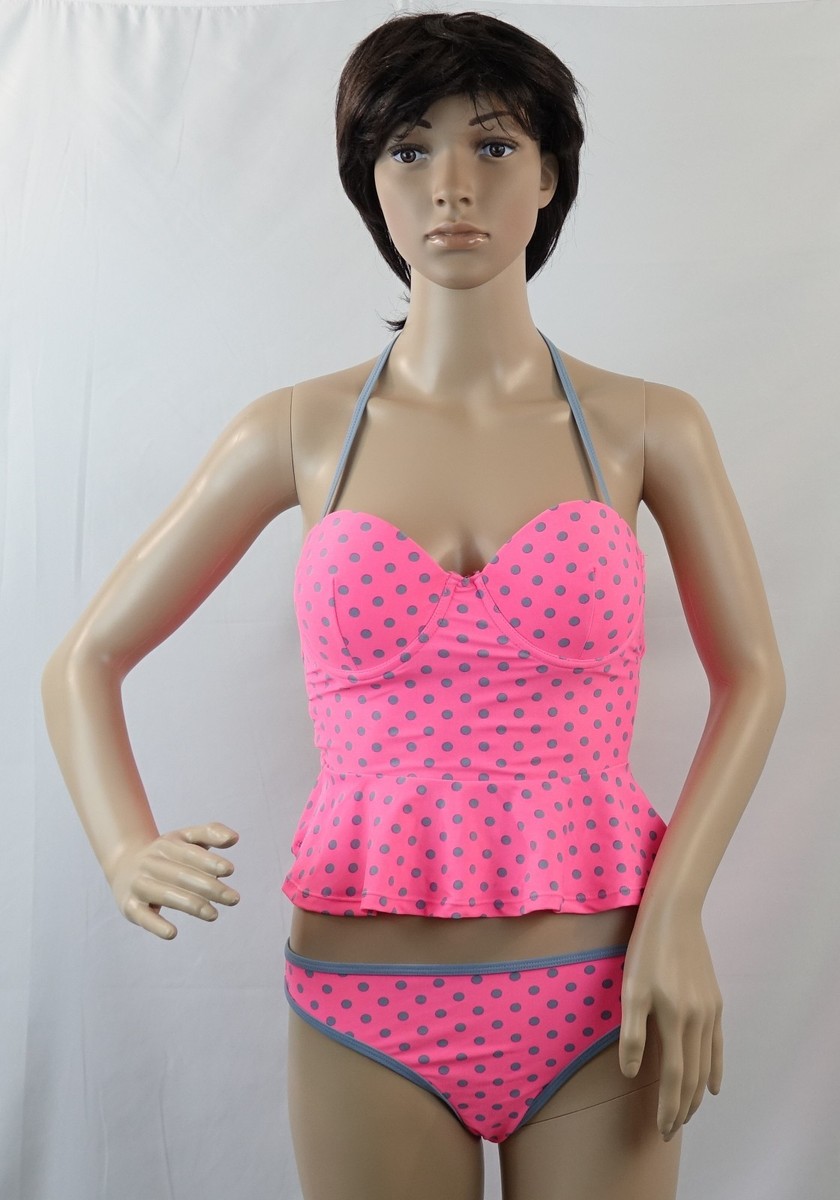 RちゃんRiu Peach polka dots swimwear ビキニ RちゃんRiu Peach polka dots swimwear ビキニ RちゃんRiu Peach