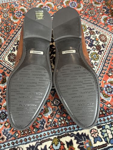 Magnanni Double Monk Stiefelette 42 EU 8/UK Doppelschnalle Cognac Farbe Leder 💥 - Bild 18 von 24