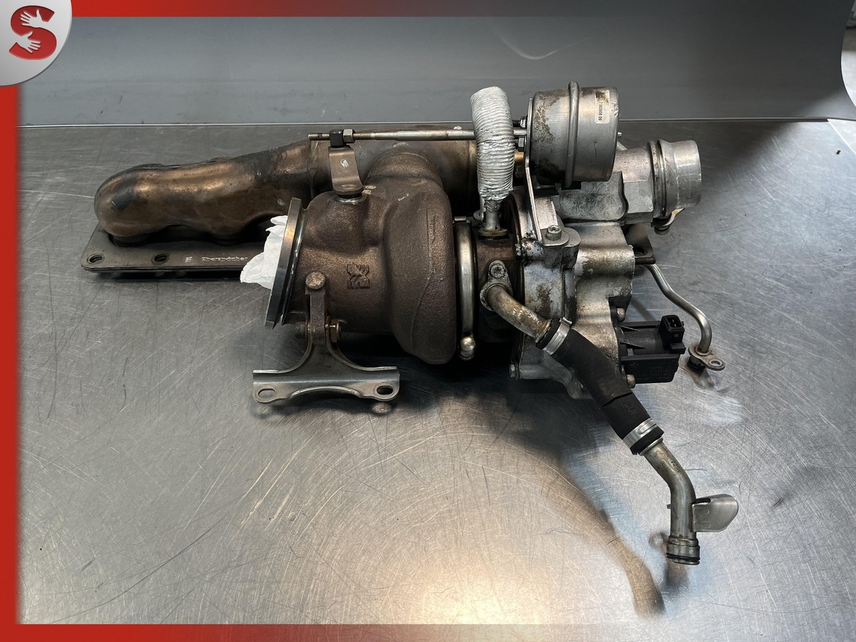 10-15 BMW F10 535i 640i 3.0L N55 Turbo Turbocharger w/ Exhaust