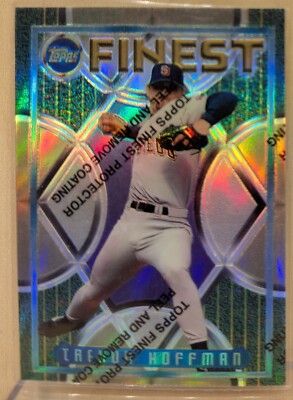 1995 Topps Finest REFRACTOR #269 Trevor Hoffman Padres HOF RARE ICONIC PARALLEL