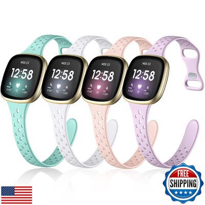 Laffav Compatible with Fitbit Sense/Fitbit Versa 3/Versa 4 Bands for Women Me