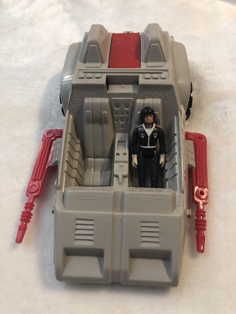 Vintage 1982 Laser Force Car And Figure 
