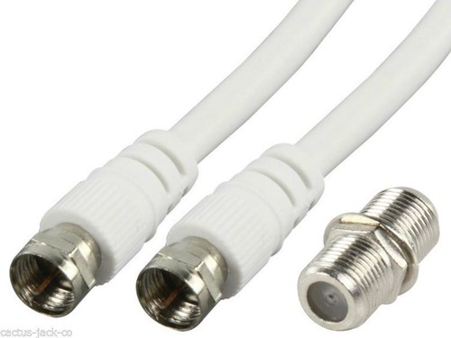 1.5M SKY VIRGIN MEDIA TV BROADBAND WHITE EXTENSION CABLE FOR SUPERHUB, TIVO ETC - 第 1/1 張圖片