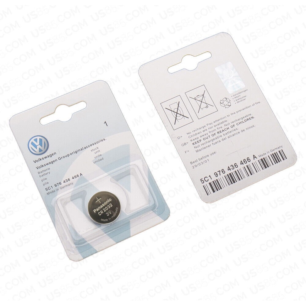 1 piece Genuine Lithium Coin Cell Battery For VW Car Key Fob Remote CR2025  | eBay