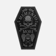 Memento Mori Sticker Vinyl Car Bumper Decal
