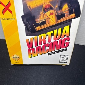 Virtua Racing Deluxe (Sega Genesis 32X, 1994) Boxed Complete W/ Manual