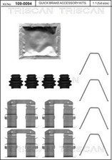 TRISCAN Zubehörsatz Scheibenbremsbelag 8105 431651 für VW CROSS C11 D31 TSi TDi