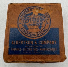 Vintage Sioux Tools Diamond Empty Box No 1715 Albertson Co Iowa