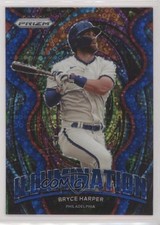 2022 Panini Prizm Illumination Blue Donut Circle 2/199 Bryce Harper #IL-15 2qw