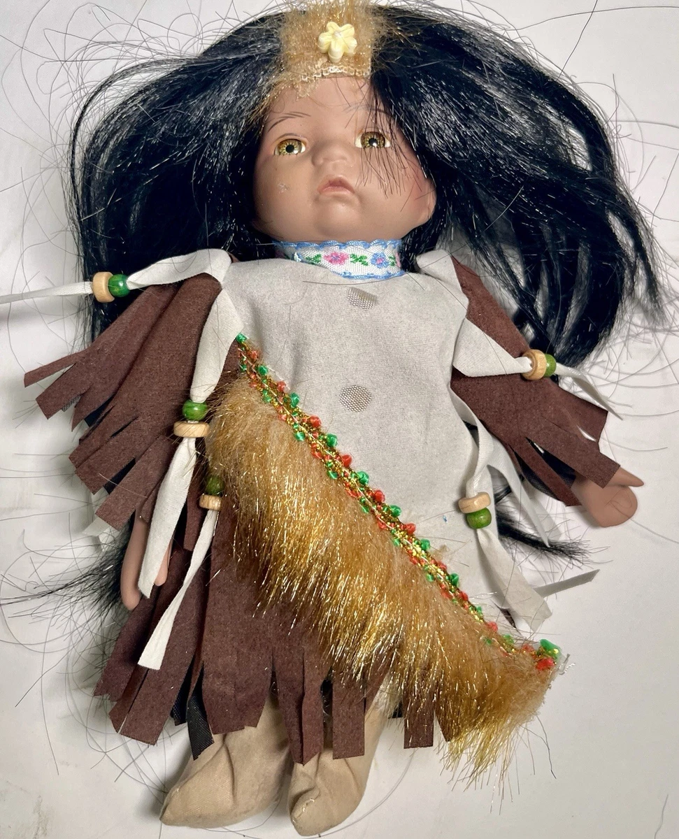 Porcelain Native American Dolls & Doll Playsets with Vintage | eBay