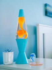 CUSTOM Lava Lamp by LavaByBren - Seaside Citrus, Vintage 17