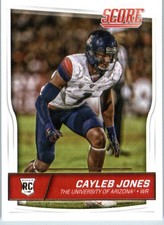 2016 Score #434 Cayleb Jones RC - FB