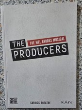 THE PRODUCERS - ANDY NYMAN - LONDON - PROGRAMME - 2025