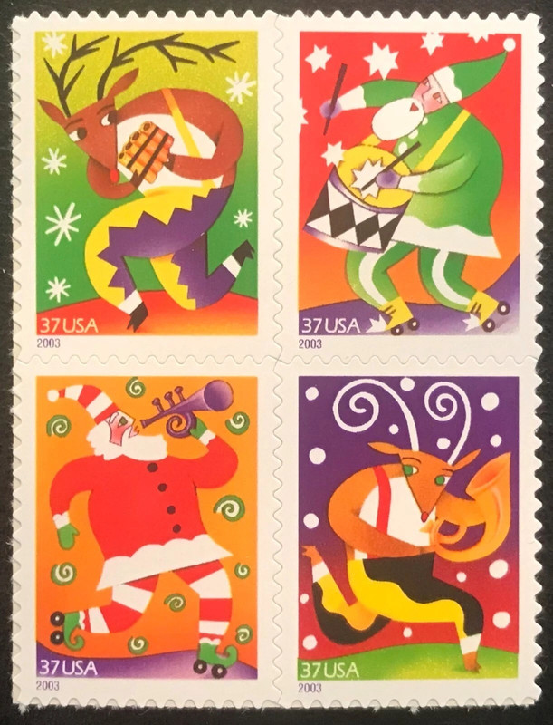 HOLIDAYS MUSIC MAKERS SET  #3821-3824
