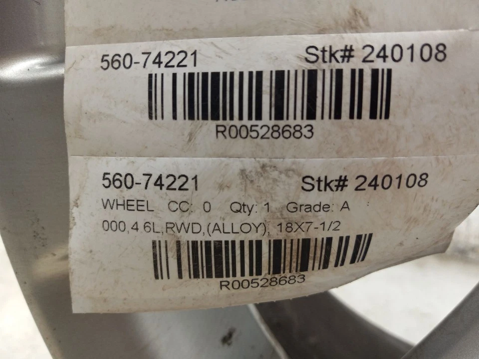 10 11 12 LEXUS LS460 18X7.5 ALLOY WHEEL 10 SPOKE - Image 3 of 4