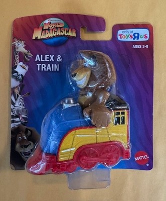 2011 World Of Madagascar Alex and Train Exclusive ToysRus Ships FREE in the USA