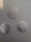 (3) 1/2 Oz Silver Rounds