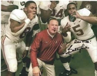 BUTCH JONES Signed 8 x 10 Photo ALABAMA CRIMSON TIDE Football Coach