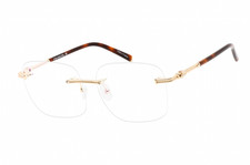 Charriol Rimless Gold Metal Square Eyeglasses Frames Designer Unisex