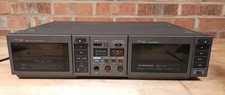 Pioneer CT-05 Stereo Double Dual Cassette Tape Deck For Parts / Repair
