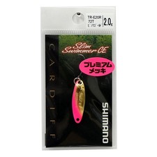 SHIMANO Cardiff Slim Swimmer CE Premium 2.0g Trout Spoon TR-E20R 72T Pink Gold