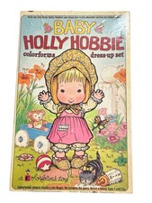 Baby Holly Hobbie Colorforms Dress Up Set 1978 Vintage AMERICAN Greetings.