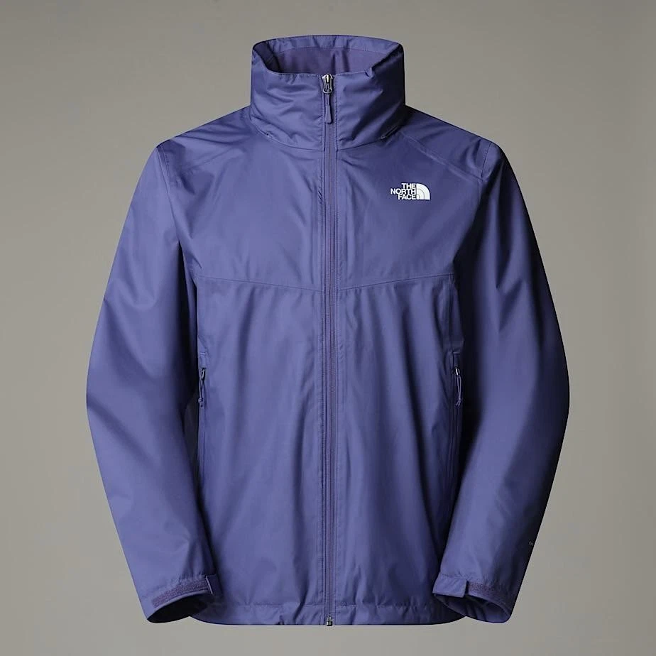 The North Face New Tetsu Hooded Rain Jacket Blue Size XL Waterproof DryVent