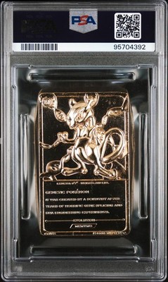 【Gemix10 Gold】ミュウツー クラシック ポケモン PSA 8 NEAR MINT POKEMON BURGER KING GOLD CARD 1999 MEWTWO ✨POP 18