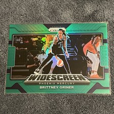2022 PANINI PRIZM WNBA WIDESCREEN 8 BRITTNEY GRINER GREEN PRIZM