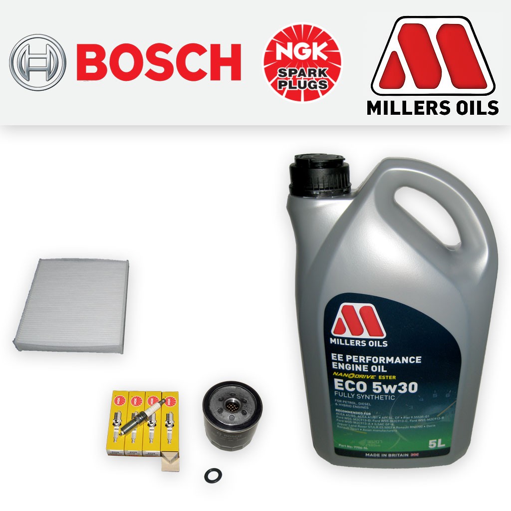 SERVICE KIT for VOLVO C30 1.6 OIL CABIN FILTERS PLUGS +EE NANO (2006-2012)