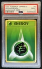 1999 Pokemon Japanese Bulbasaur Deck Grass Energy #4 PSA 9 MINT