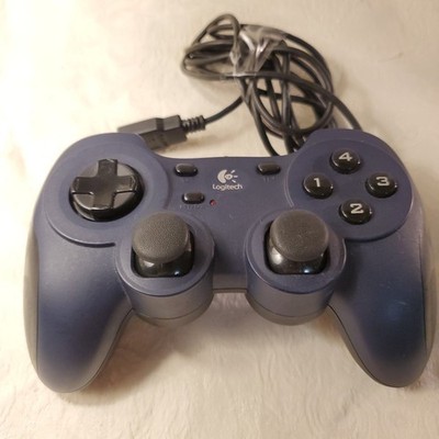 Logitech Dual Action Gamepad PC Controller G-UF13A - Tested in Good Condition