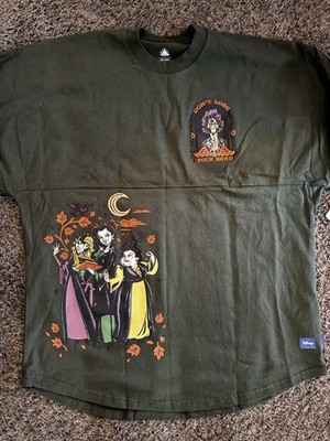 Disney Hocus Pocus Spirit Jersey 2XL Sanderson Sisters Halloween Green