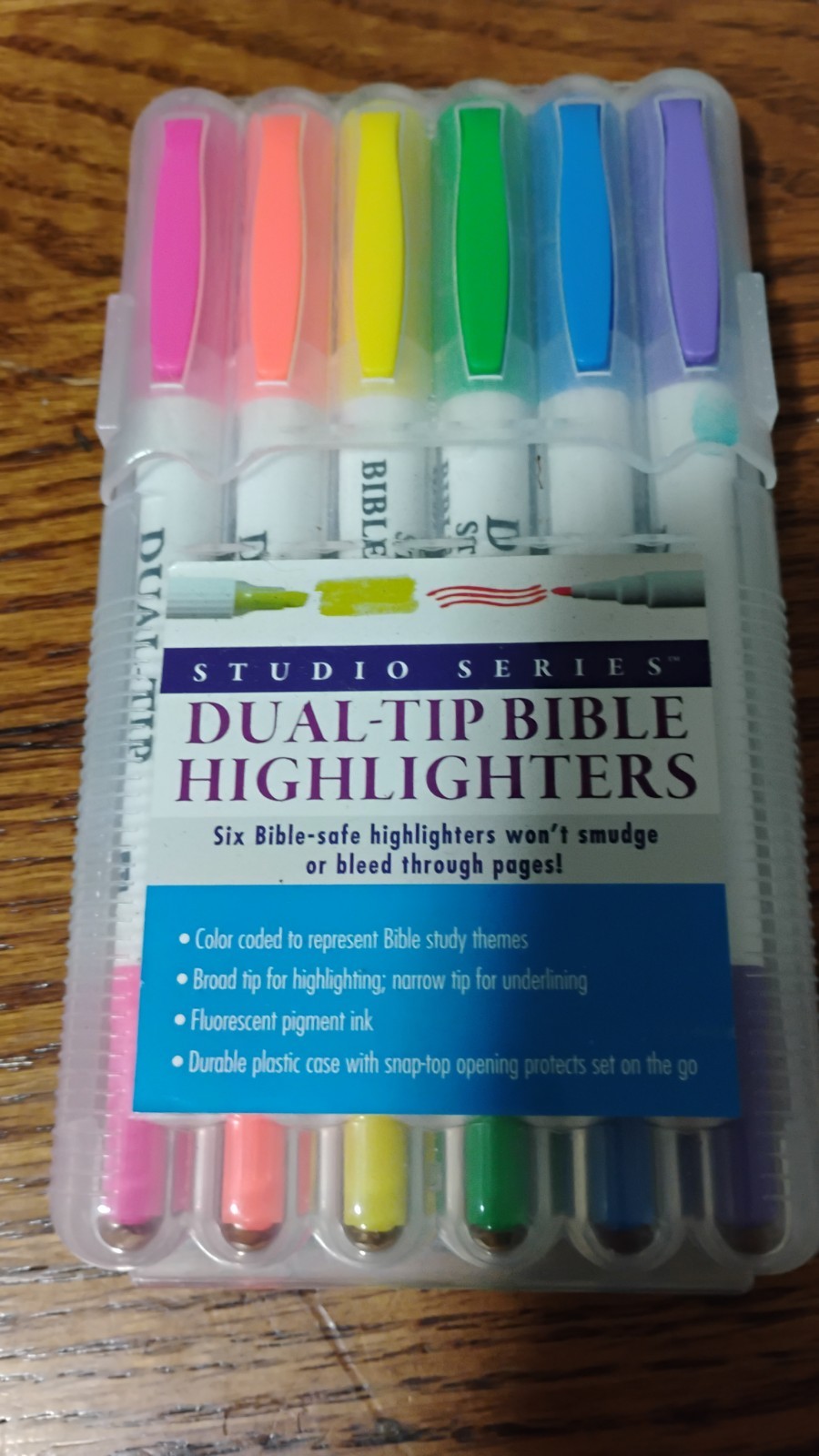 S Dual Tip Set Of 6 No Smudge Or Bleed Through Paper