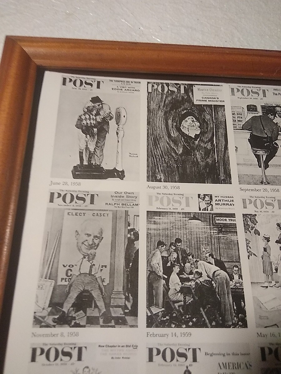 Rockwell Compilation Of 1958-62 Saturday Evening Post Covers
