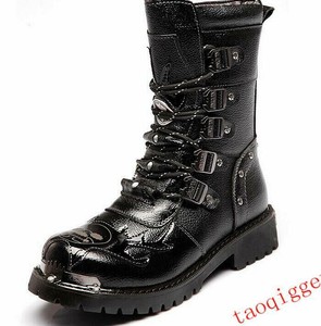 bota punk masculina