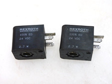 LOT OF 2 REXROTH SOLENOID COIL 100 ED 2.7W 24VDC