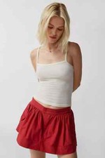 Urban Outfitters BDG Belle Double-Button Mini Skirt S P Women's Casual NEW 38454