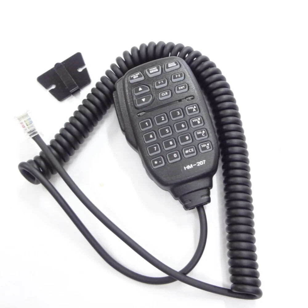 Microphone Speaker Mic for ICOM HM-207 Microphone IC-2730E ID-5100E Car Radio-image