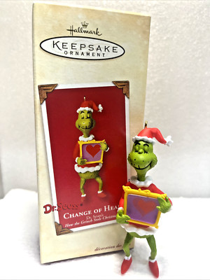 Hallmark Change of Heart Dr. Seuss's How the Grinch Stole Christmas! 2002 New