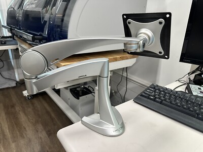 Ergotron Neo-flex Computer Monitor Stand Modern Silver VESA 75 x 75 100 x 100