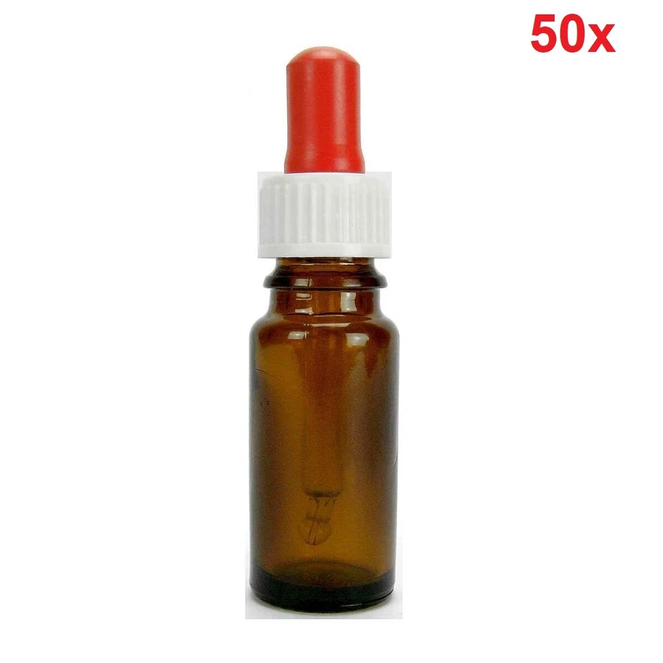 Sala Braunglasflasche DIN 18 Pipettenflasche Pipette Standard 50 x 10 ml