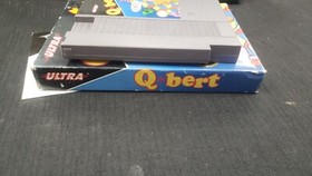 CIB Q BERT Q*BERT NINTENDO NES VIDEO GAME COMPLETE IN BOX W/ PROTECTOR CASE