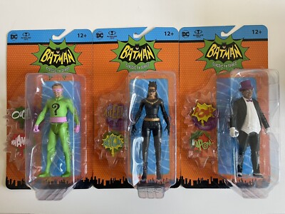 McFarlane Toys Retro 1966 Classic TV Series Batman, Set of 6 +