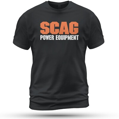 Scag Power Equipment Logo T-Shirt Funny Size S-5XL Made in USA