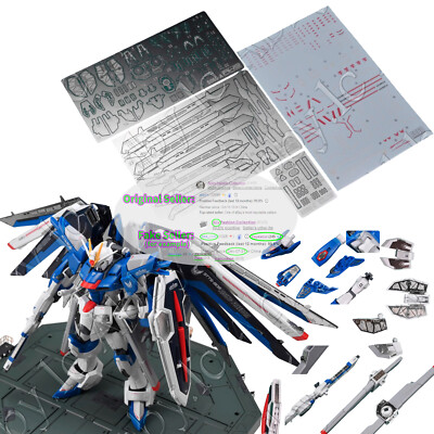 for HG 1/144 Rising Freedom AW9 S60 MADWORKS Metal Detail Etched Sheet Decal Set