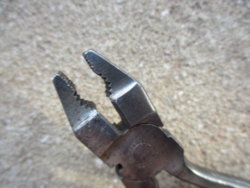 OXWALL TOOL 4" PLIERS/ CUTTERS DROP FORGED GERMAN PLIERS/ CUTTERS GERMAN MADE - Picture 4 of 13