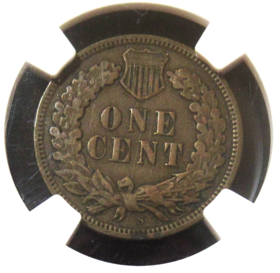 1908 S Indian Head 1C Penny. NGC VF20 BN. Better Date - Image 2 of 4