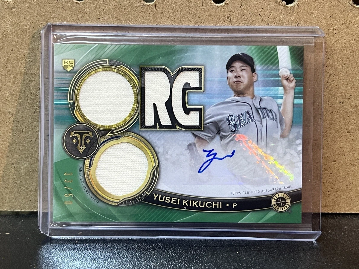 Topps Triple Threads Yusei Kikuchi 2019 #RFPAR-YK for sale | eBay