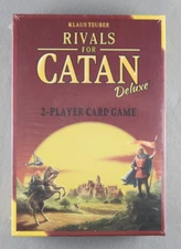 Rivals For Catan Deluxe 2 Player Game Card Board Teuber SEALED NEW Complete